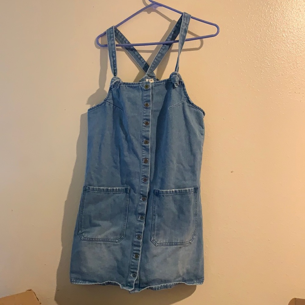 Billabong Button Up Denim Dress